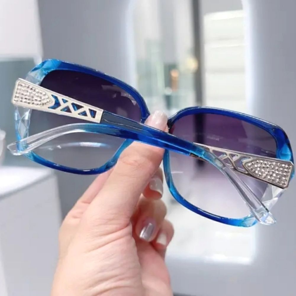 Oversized Jelly color sunglasses